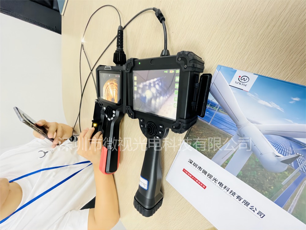 微視工業(yè)內窺鏡助力廈門某電子廠質量檢測